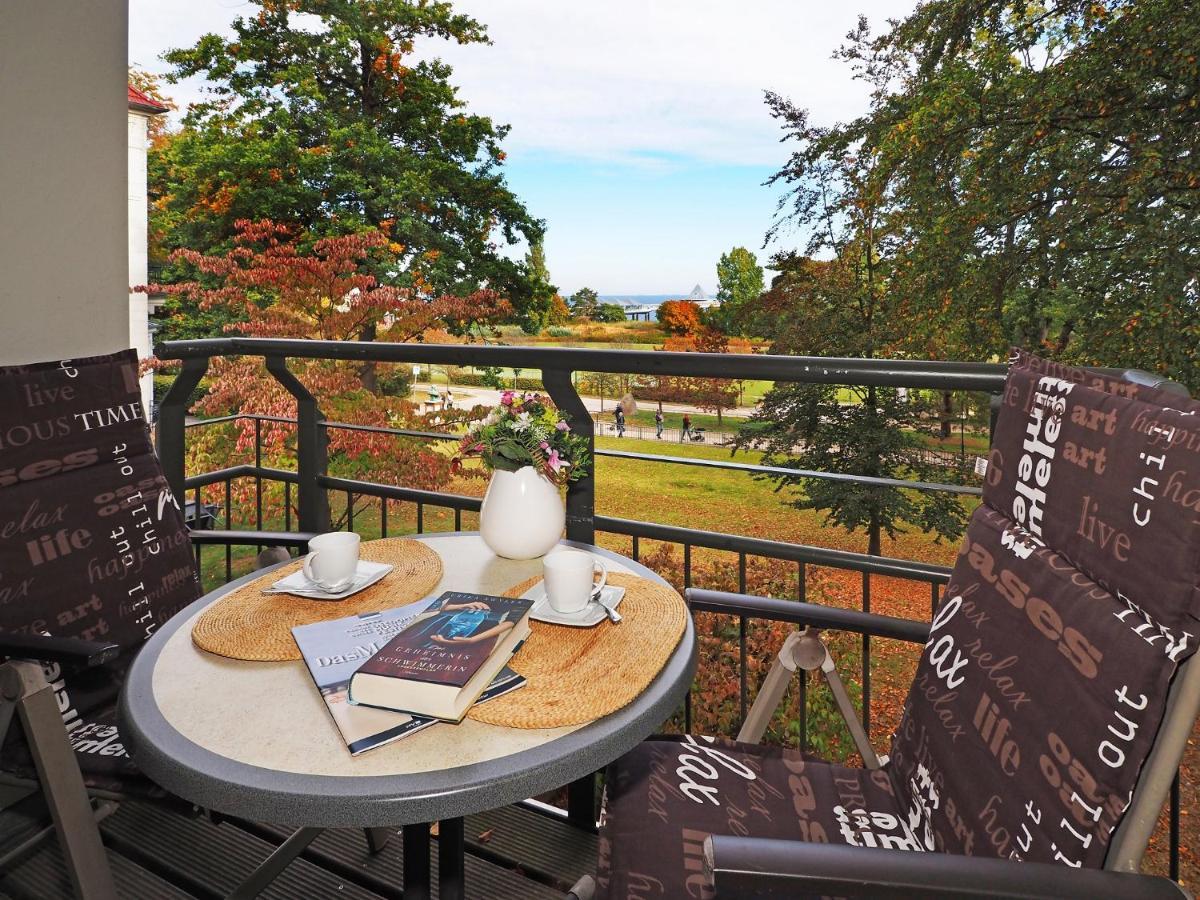 Kaiservillen Heringsdorf - Ferienwohnung Mit 1 Schlafzimmer Und Balkon Dr4 Екстер'єр фото